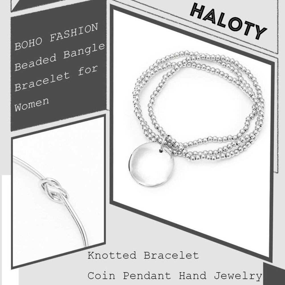 Versatile Expandable Silver Bracelets - Elegant B… - image 5